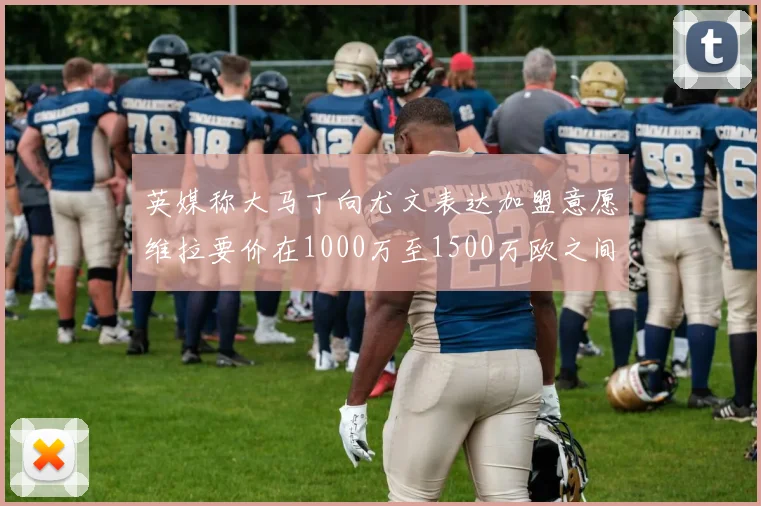 英媒称大马丁向尤文表达加盟意愿维拉要价在1000万至1500万欧之间
